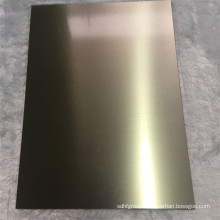 0.6mm manufacture foshan color stainless steel decorative sheet